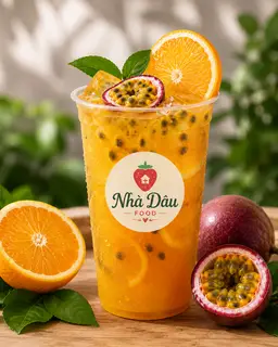 Hình ảnh Nước ép mix vị Cam+Chanh dây