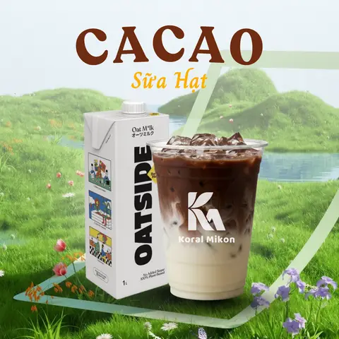 Hình ảnh Cacao Sữa Hạt