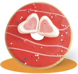 Hình ảnh Donut tim yêu thương