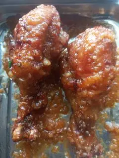 Hình ảnh gà chiên mắm tỏi 