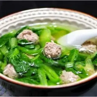 Hình ảnh Canh Cải Ngọt Thịt Bằm