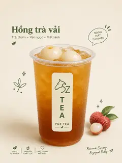 Hình ảnh hồng trà vải
