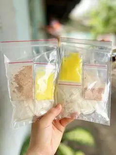 Hình ảnh Bánh tráng muối bơ béo