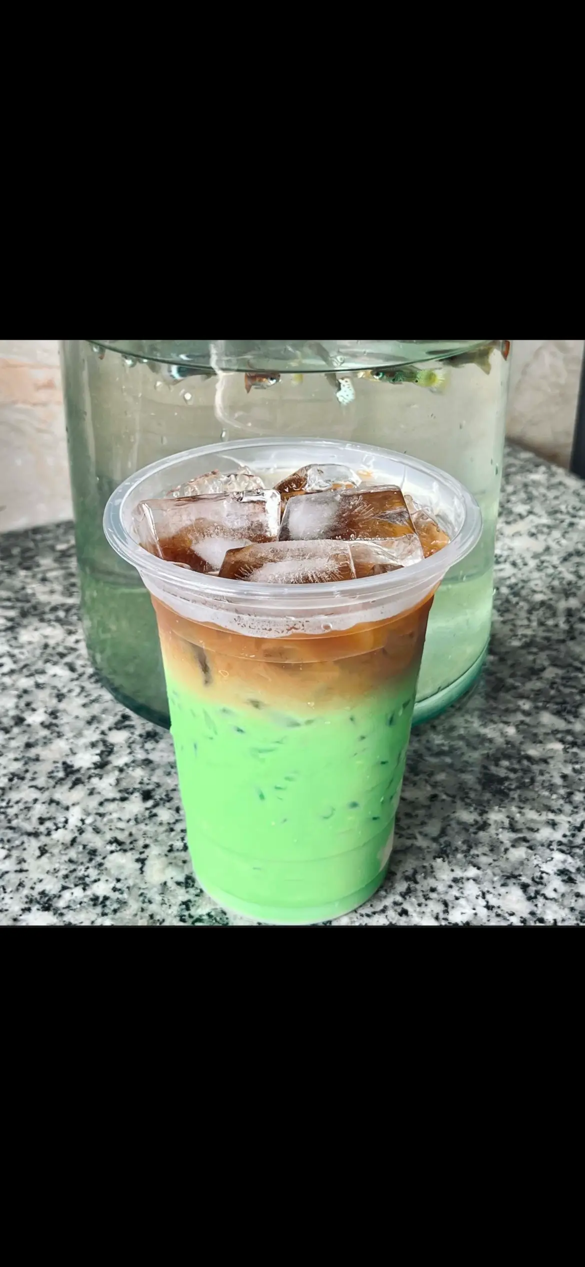 Hình ảnh Sâm dứa sữa dừa cafe