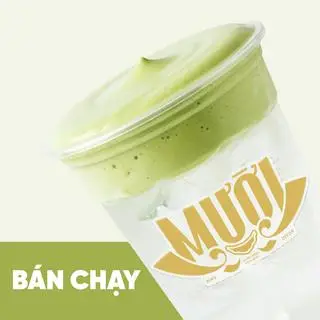 Hình ảnh Dừa xiêm matcha xanh