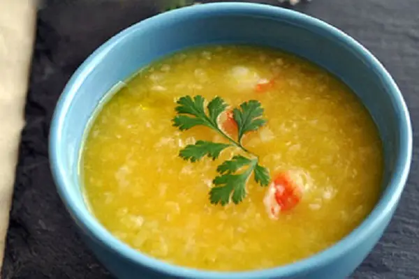 Hình ảnh Cháo cua hầm bí ngô 