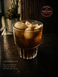 Hình ảnh cold brew vải