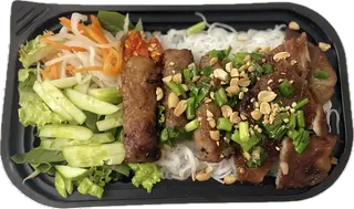 Hình ảnh Bún nem - thịt nướng