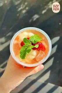 Hình ảnh trà dâu mãng cầu