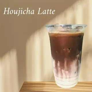 Hình ảnh Houjicha latte