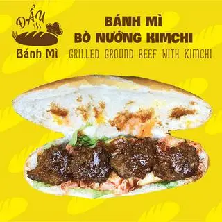 Hình ảnh Bánh MÌ Bò Nướng Kim Chi