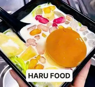 Hình ảnh Chè thập cẩm trái cây bánh Plan Táo đỏ siêu ngon đậm vị Full Toping, món ngon bồ dưỡng độc quyền HARU