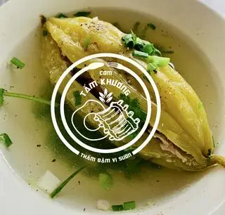 Hình ảnh Cơm trắng canh khổ qua hầm 