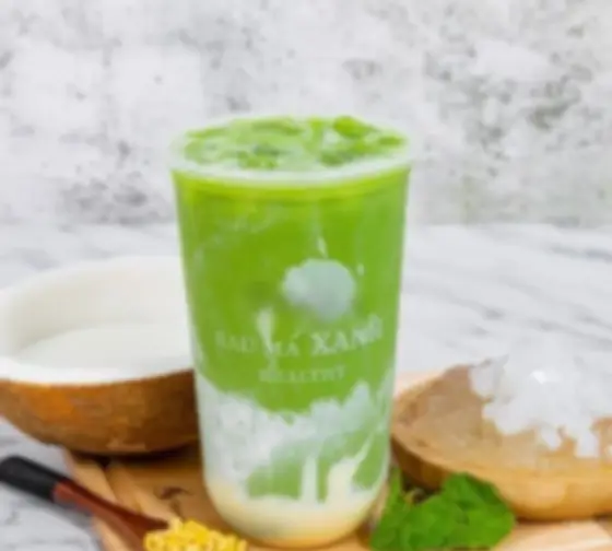 Hình ảnh RAU MÁ MIX Đậu Xanh Sữa Dừa