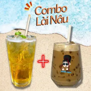Hình ảnh Combo Lài Nâu ( Nâu Đá Honey + Trà Jasmine Lài )