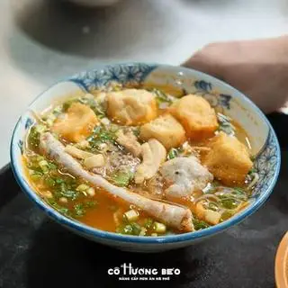 Hình ảnh Bún riêu tóp mỡ mọc giòn tô ngon miệng