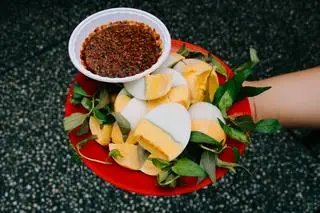 Hình ảnh Trứng gà vữa đặc