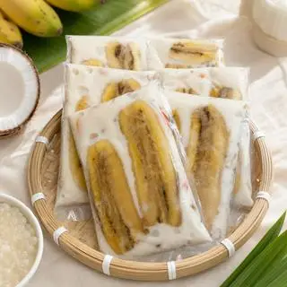 Hình ảnh Combo 6 kem chuối miếng ( 135gr )
