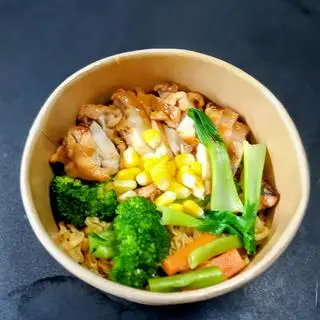 Hình ảnh Mì trộn gà