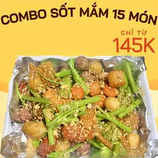 Hình ảnh Combo cá viên chiên nước mắm -145k