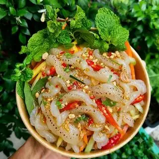 Hình ảnh SỨA Trộn Sốt Thái Chua Cay