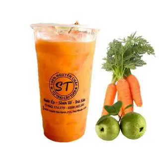 Hình ảnh Nước ép ổi + cà rốt