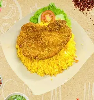 Hình ảnh Cơm Sườn Chiên Xù