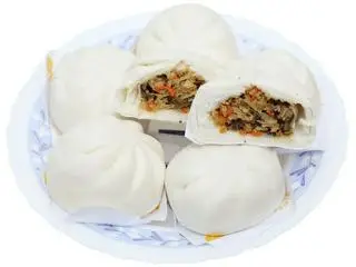 Hình ảnh Bánh Bao Nấm Chay Hấp 5 Cái