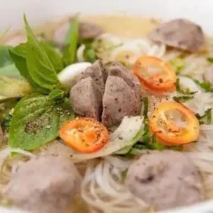 Hình ảnh Hủ Tiếu Bò Viên