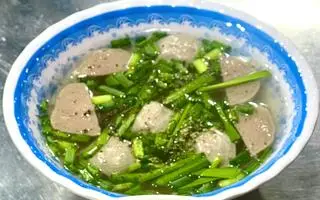 Hình ảnh chén bò viên 