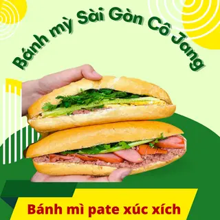 Hình ảnh bánh mì pate xúc xích