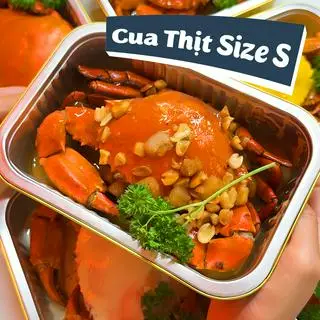 Hình ảnh Cua Thịt Size (S) Me Bơ Nâu