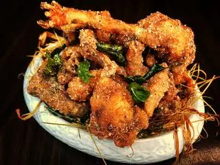 Hình ảnh Ếch chiên mắm