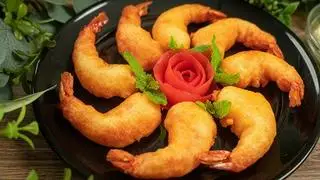 Hình ảnh Tôm lăn bột chiên giòn