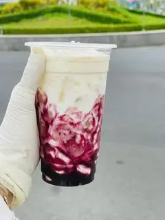 Hình ảnh Latte Việt Quất 