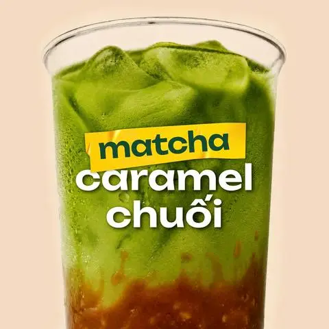 Hình ảnh Caramel Chuối Matcha