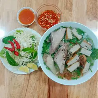 Hình ảnh Bún chả + cá