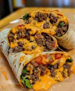 Hình ảnh Tacos Bò Bằm Bơ Tỏi