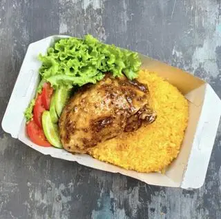 Hình ảnh Má đùi tiêu đen - black pepper chicken thigh
