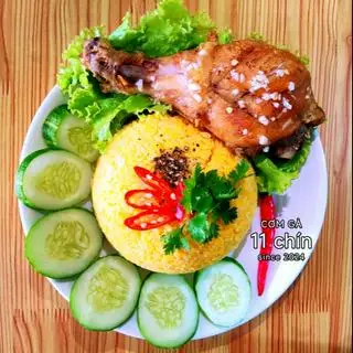 Hình ảnh Cơm chiên đùi tỏi gà 