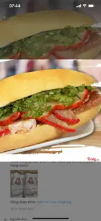Hình ảnh Bánh mì pate truyền thống