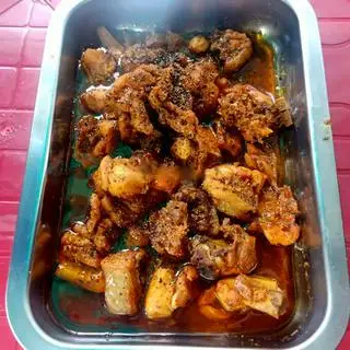 Hình ảnh Cơm gà xào sả ớt