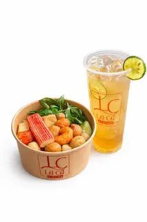 Hình ảnh ComBo Cá viên truyền thống + Trà chanh