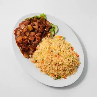 Hình ảnh Cơm Chiên Bò Lúc Lắc 