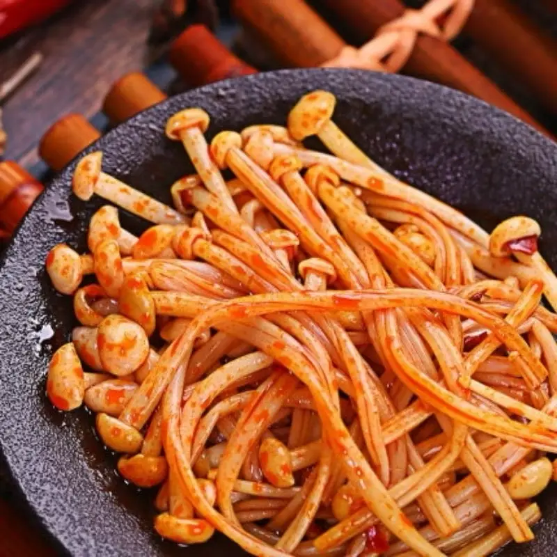 Hình ảnh Nấm kim châm trộn cay (Phá lấu)/ phần