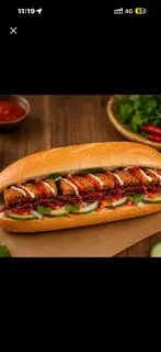 Hình ảnh Bánh mì nem bò khô