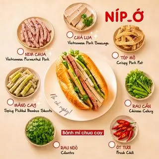 Hình ảnh Bánh mì Níp.Ớ