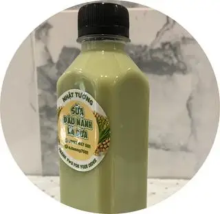 Hình ảnh Sữa đậu nành lá dứa -330ml