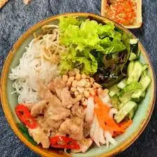 Hình ảnh bún Trộn Nem Nướng