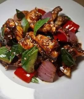 Hình ảnh Ếch sốt tiêu đen 